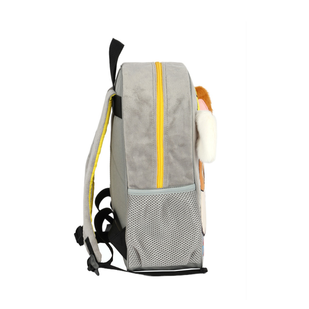 Mochila de Costas Infantil Patrulha Canina Rubble Amarelo LUXCEL