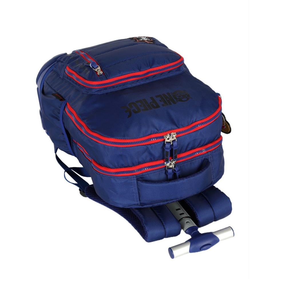 Mochila com Rodas Going Merry Azul One Piece Netflix LUXCEL