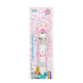 Caneta Multicolorida Flamingo 10 Cores School Brinq (Branco) POLIBRINQ