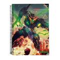 Caderno Universitário 1m 80fls X-Tron (Modelo 3) CREDEAL