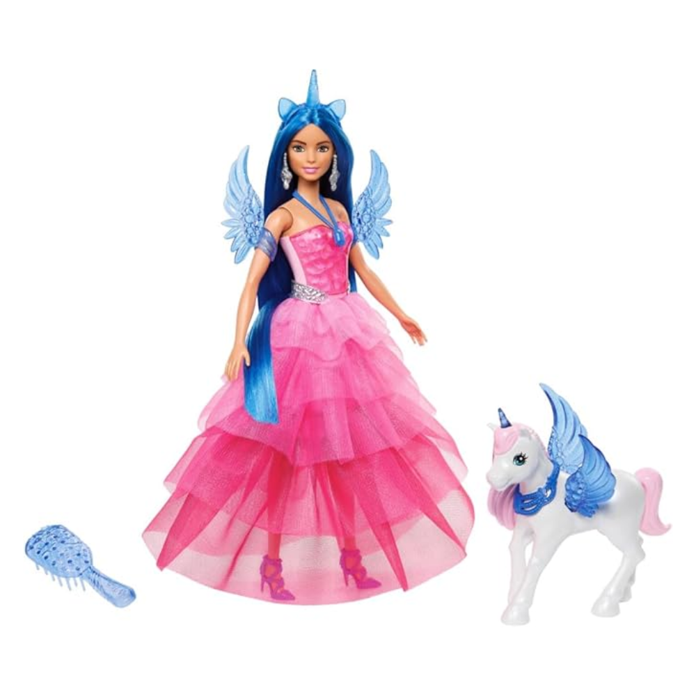 Boneca Barbie Unicórnio Alado Safira MATTEL