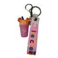 Chaveiro Premium Fidget Toy 3D (Milkshake Rosa) JPTOYS