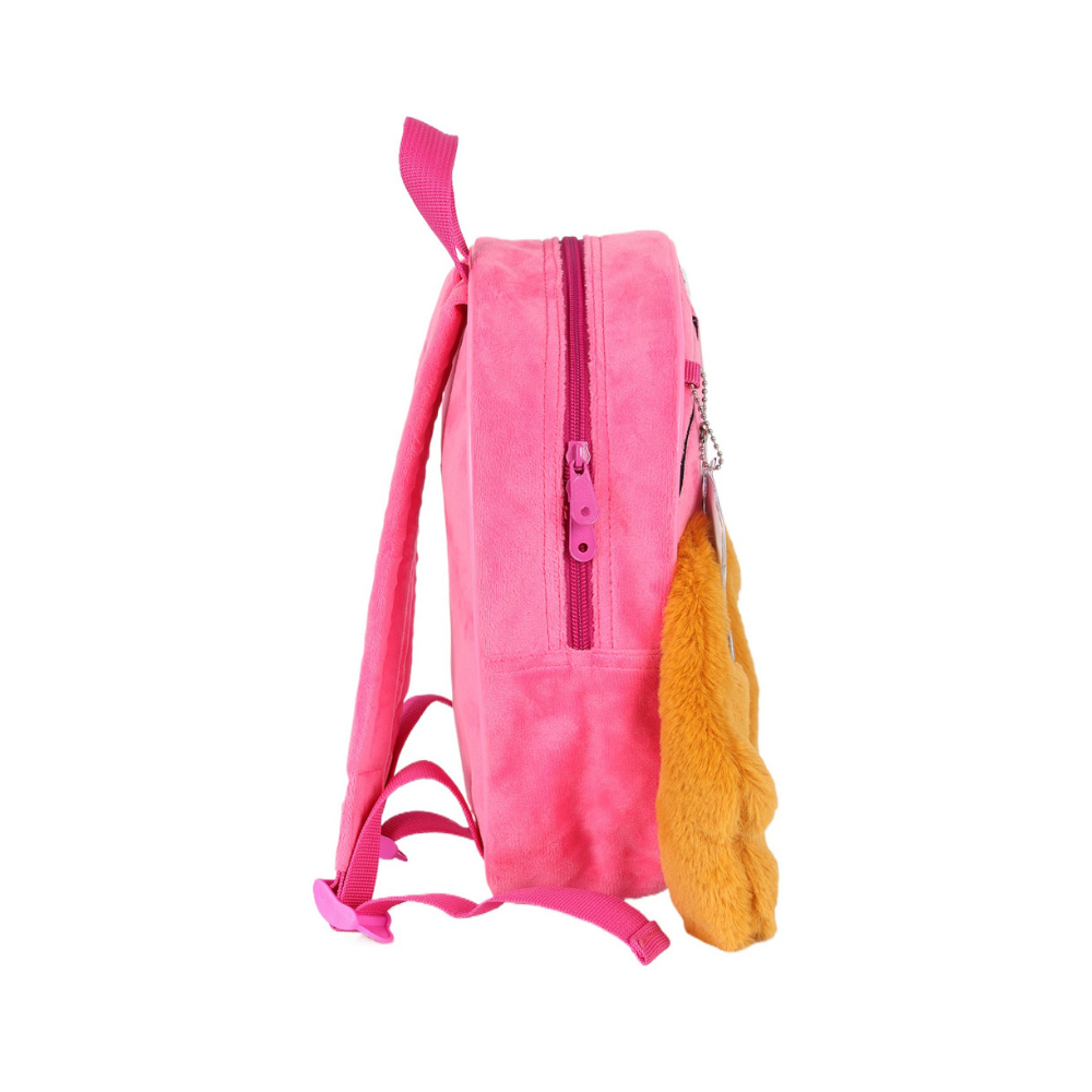 Mochila de Costas Infantil Patrulha Canina Skye Pink LUXCEL