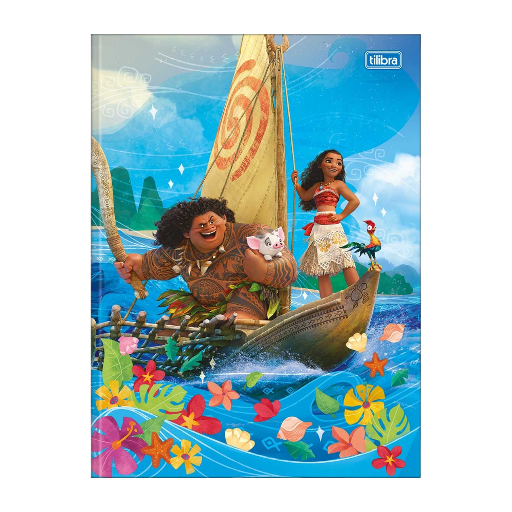 Cadernos Brochurão Disney Moana 80f (Navegando) TILIBRA