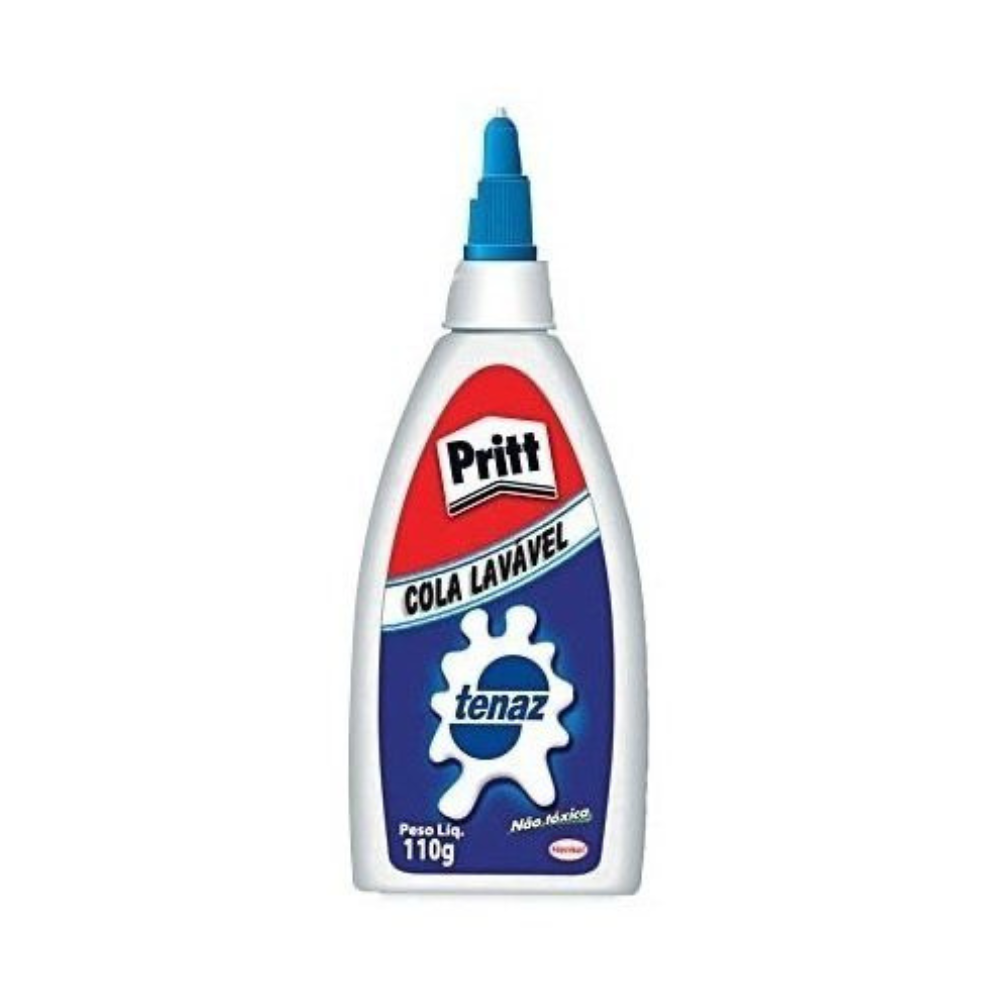 Cola Branca Líquida Lavável 110g Tenaz PRITT