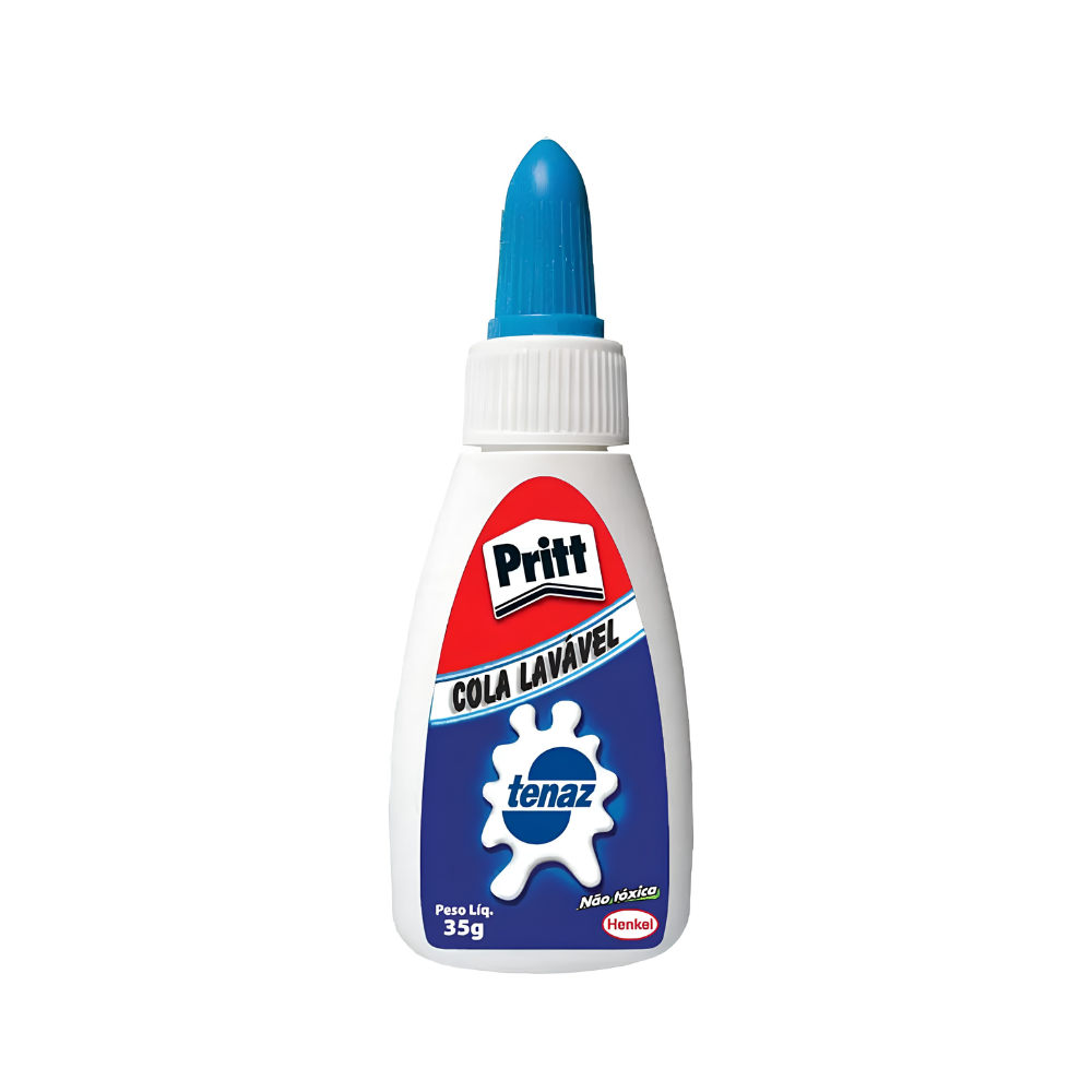 Cola Branca Líquida Lavável 35g Tenaz PRITT