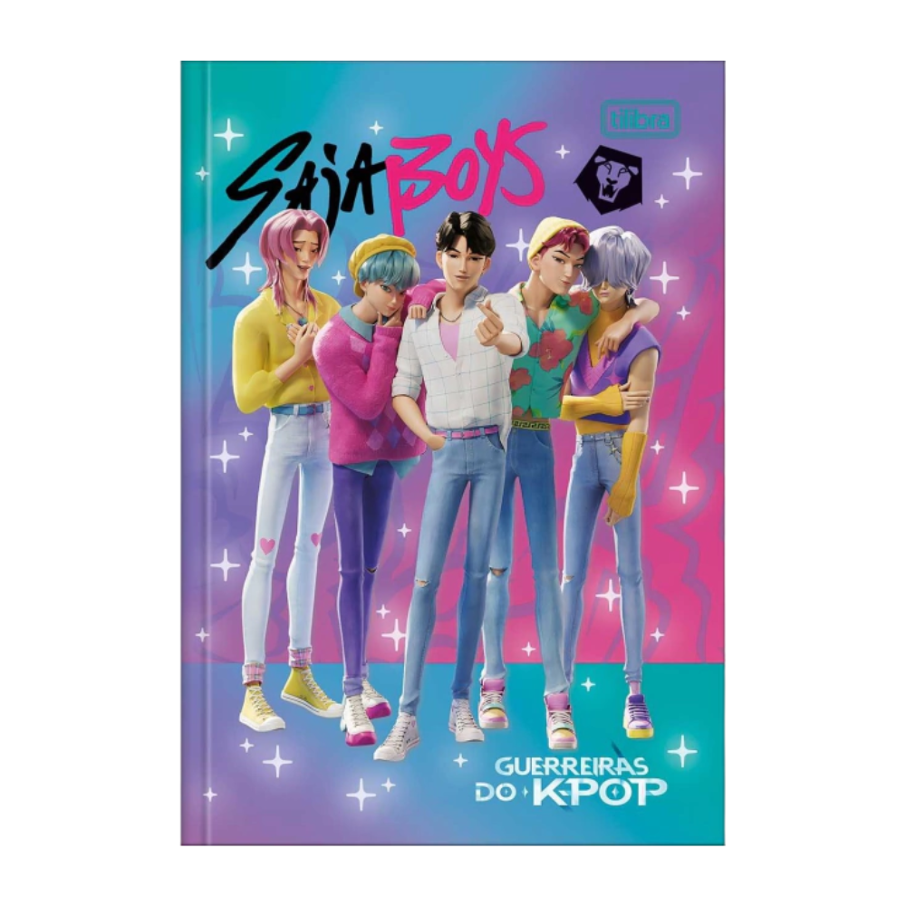 Caderno Brochurão Guerreiras do Kpop 80f (Saja Boys) TILIBRA