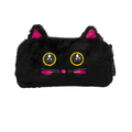 Estojo Escolar Gatinho Preto de Pelúcia School Brinq POLIBRINQ