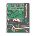 Caderno Universitário 10m 160fls Golden Years (Carro) CREDEAL