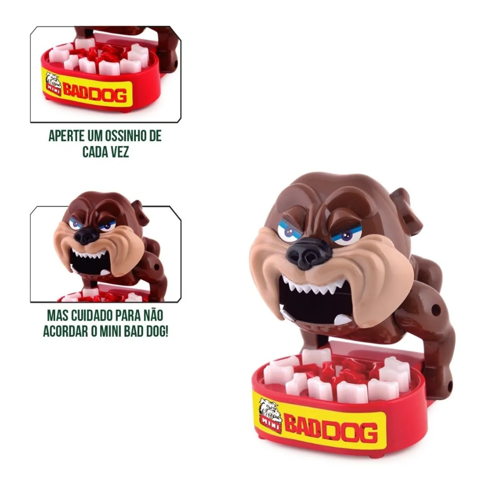 Jogo Recreativo Multijogadores Mini Bad Dog POLIBRINQ