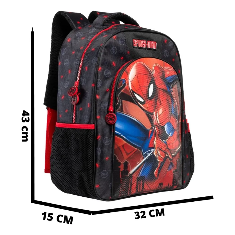 Mochila Juvenil 17" Spider-Man XERYUS