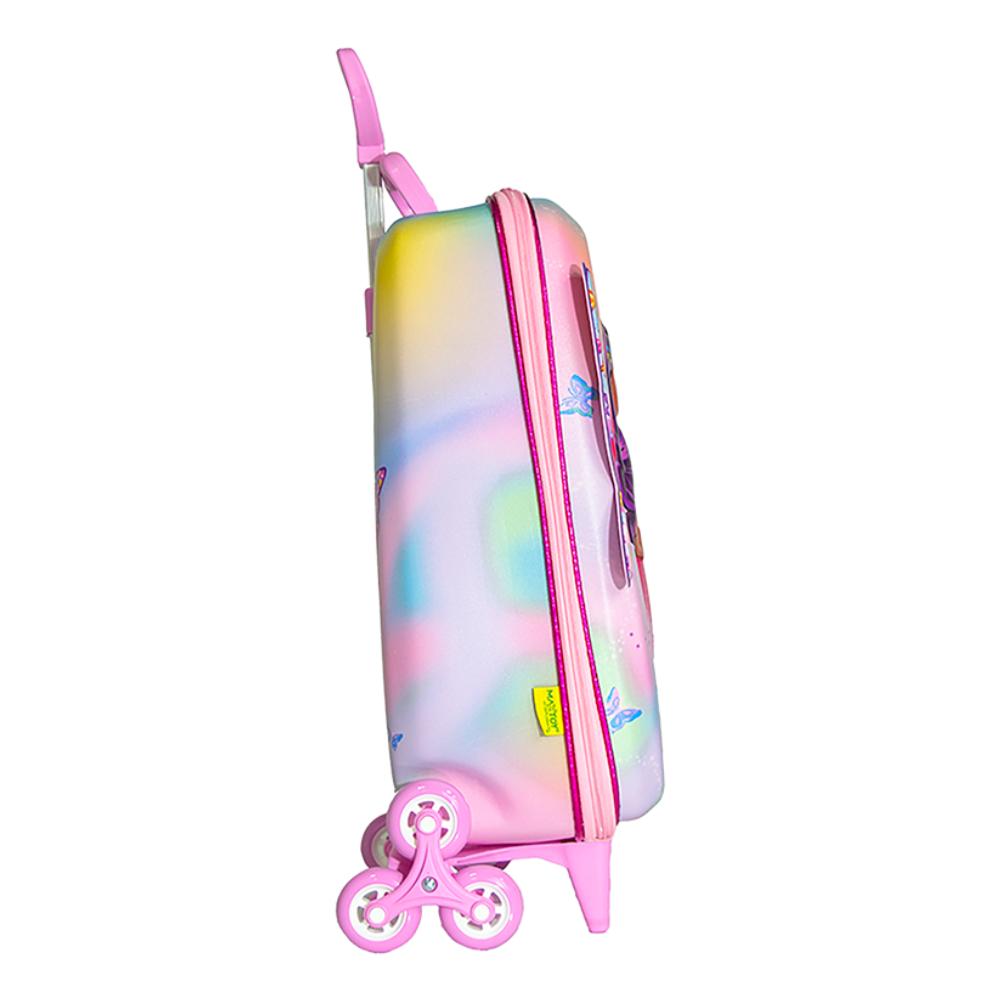 Mala Infantil Barbie Borboleta MAXTOY DIPLOMATA
