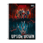 Caderno Universitário Connect 10m 160fls Stranger Things (Upside Down) TILIBRA