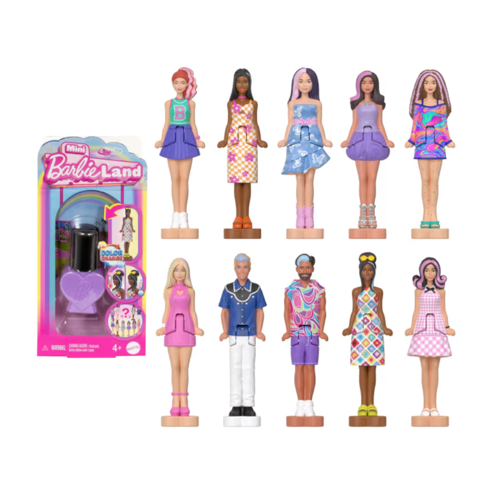 Boneca Barbie Mini Barbieland Fashionista Surpresa MATTEL